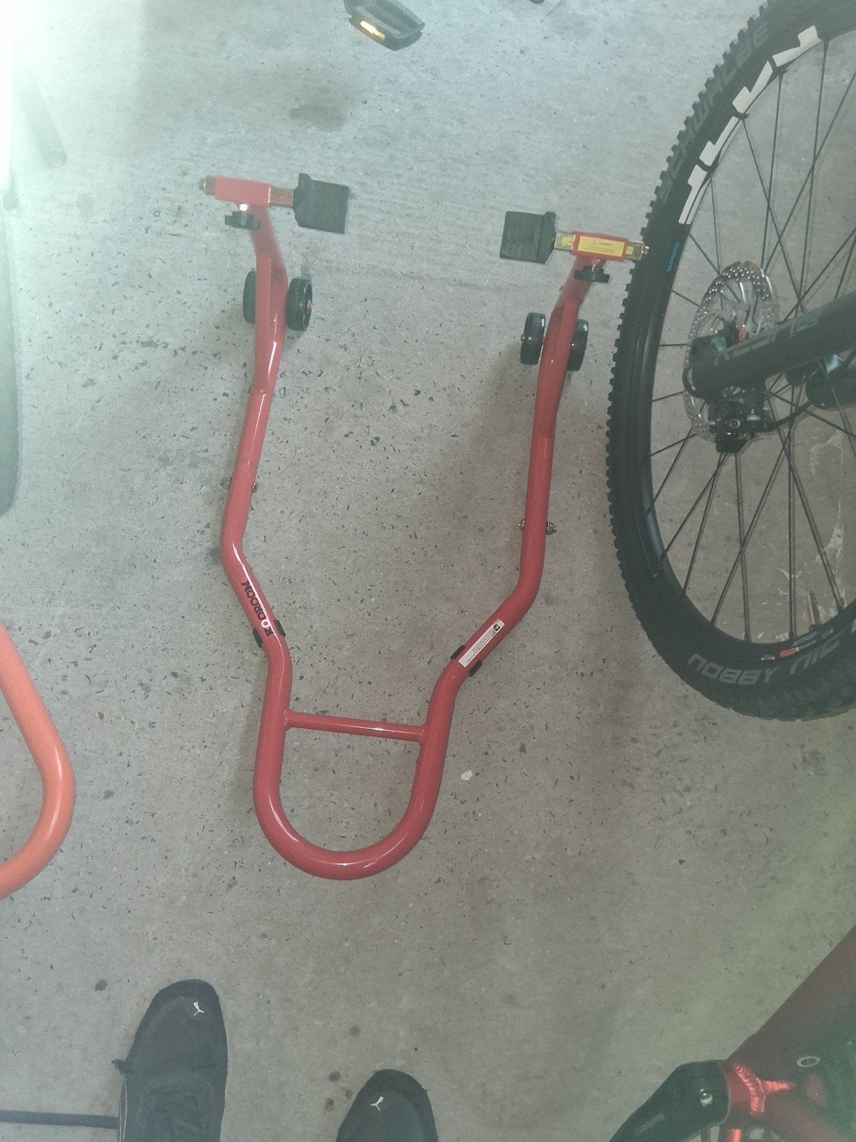 paddockstand ktm, Motoren, Ophalen