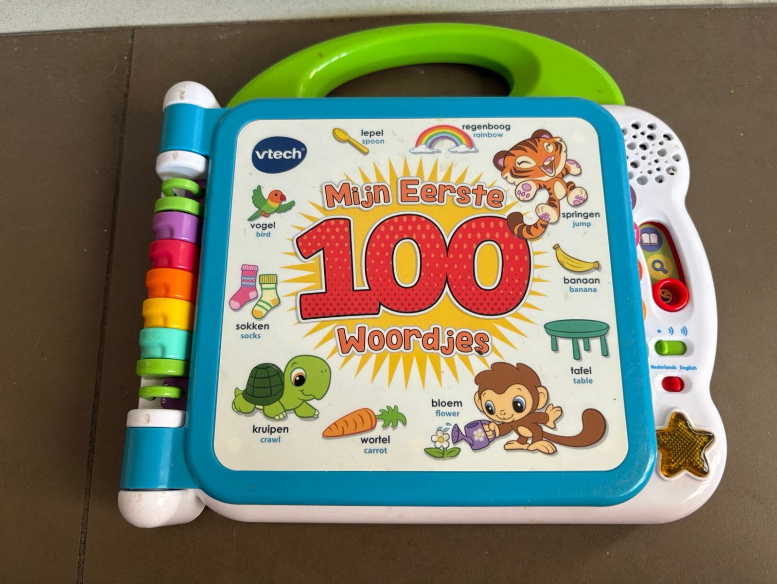 Mijn eerste 100 woordjes, Kinderen en Baby's, Speelgoed | Vtech, Ophalen, Zo goed als nieuw