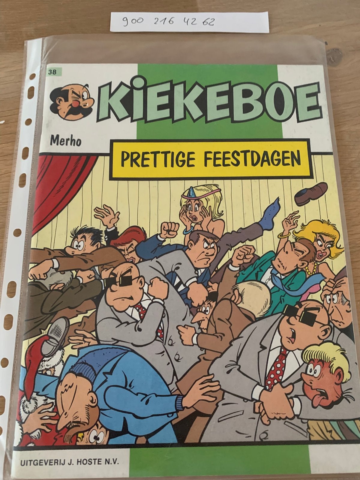 Merho - Kiekeboe - Prettige feestdagen (eerste druk), Enlèvement ou Envoi, Comme neuf