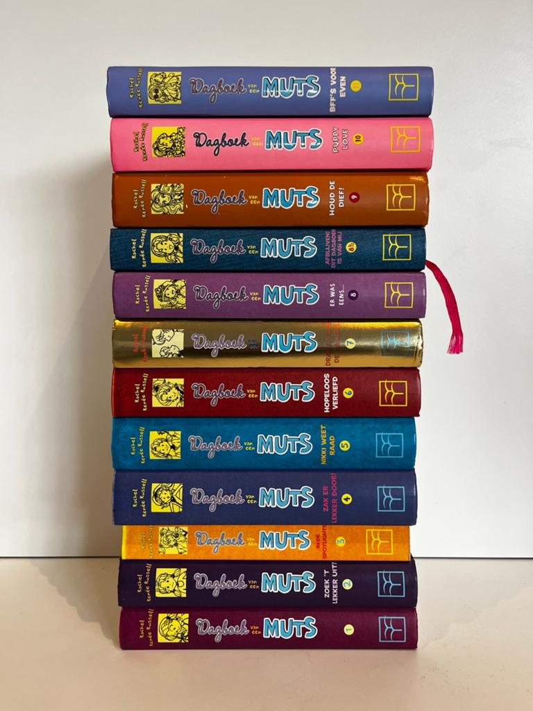 Dagboek van een muts (11 stuks), Boeken, Kinderboeken | Jeugd | 10 tot 12 jaar, Zo goed als nieuw, Ophalen