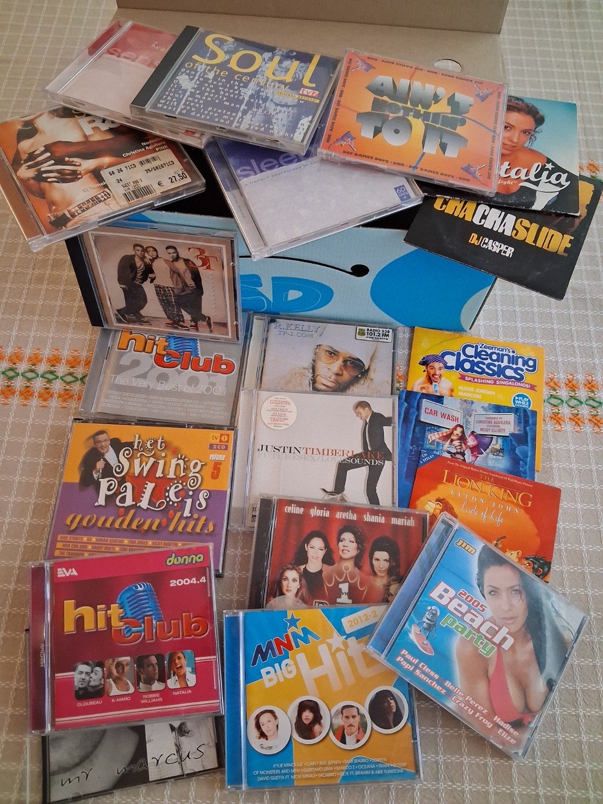 Doos met 23 cd's allerlei samen voor 10 euro, Cd's en Dvd's, Cd's | Kinderen en Jeugd, Ophalen of Verzenden