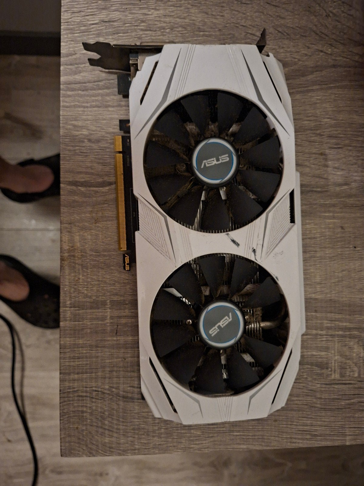 Asus dual gtx 6 gb, Computers en Software, Videokaarten, Ophalen of Verzenden
