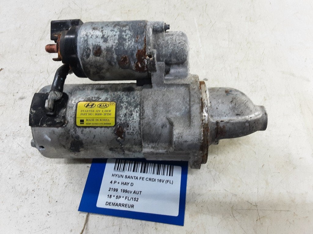 DÉMARREUR Hyundai Santa Fe III (DM) (361002F350), Mevr. I. Hauben, Utilisé, Hyundai, Rue de l'Espoir 34 34
4030  GRIVEGNÉE, BE