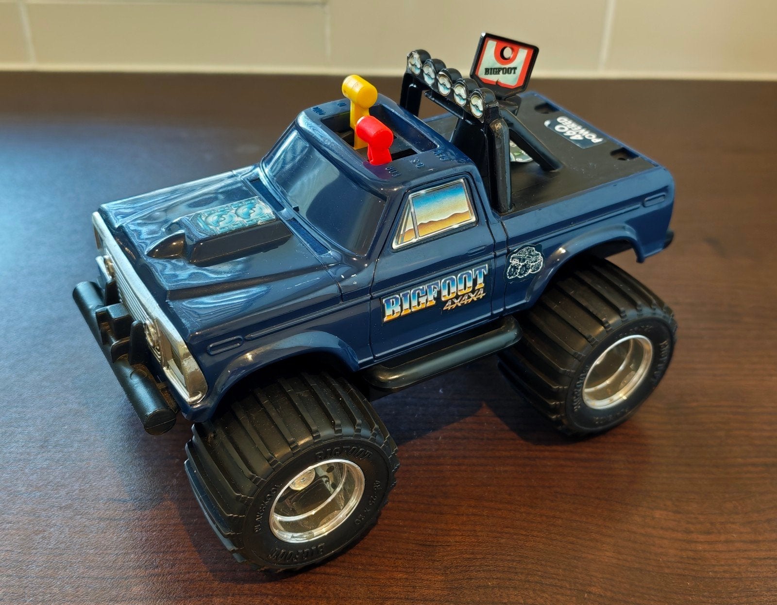 Playskool Monster Truck 1983 — 100 % fonctionnel + clé !, Enfants & Bébés, Enlèvement ou Envoi, Comme neuf