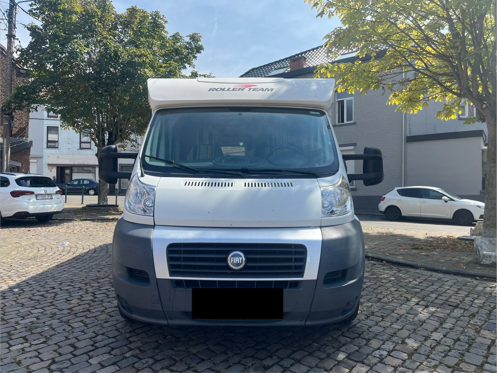Fiat trigano 2.3 jtd 4 places *48.000 km* ct ok carpass, Caravanes & Camping, Jusqu'à 4, Caméra de recul, Autres marques, Boîte manuelle