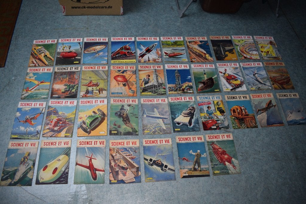 Lot 38 tijdschriften science vie 1947 1950, Boeken, Ophalen of Verzenden, Zo goed als nieuw