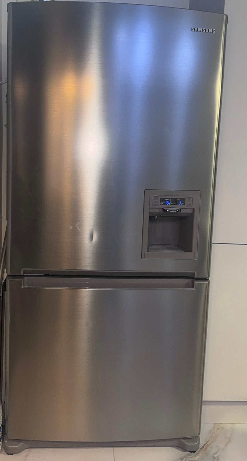 Frigo Samsung combiné congélateur, Electroménager, Enlèvement, Comme neuf