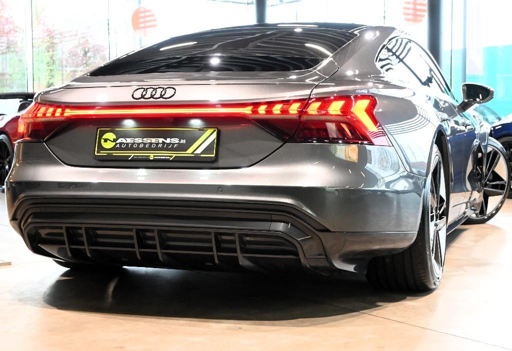 Audi E-Tron GT Quattro 93.4 kWh *LASER/PANO/B&O/MATRIX/CAM*, Auto's, Automaat, 350 kW, Zilver of Grijs, Te koop