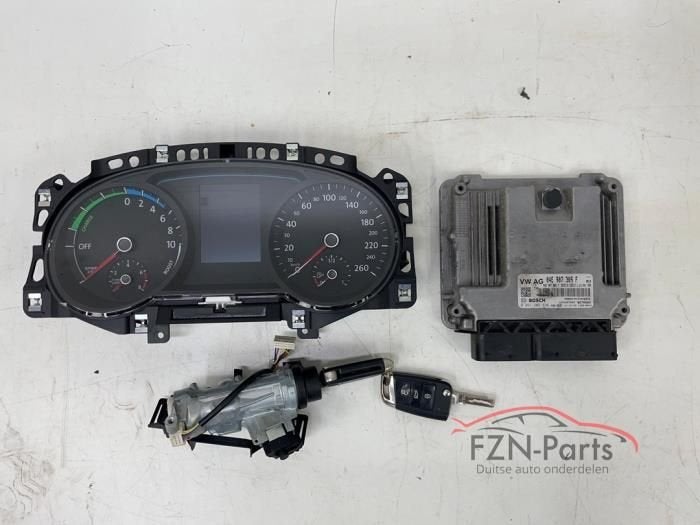 VW Golf 7 GTE Starterset Kilometerteller contactslot + 2 Sle, Auto-onderdelen, Ophalen of Verzenden, Gebruikt