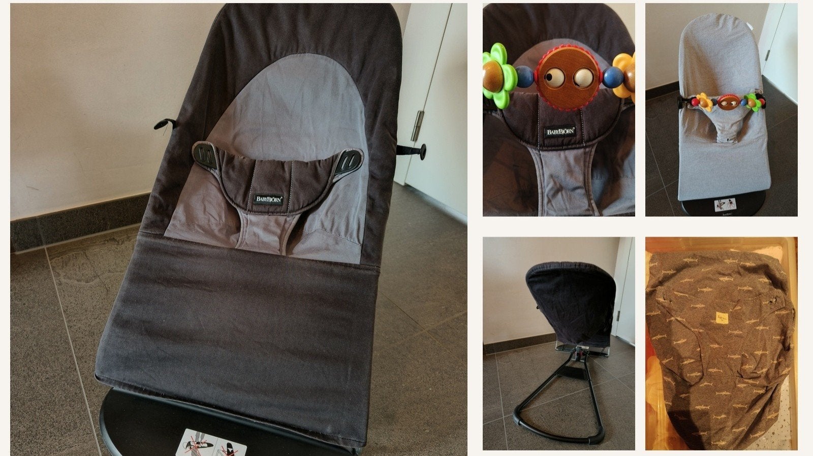 BabyBjörn babysitter + speelboog + 2 extra hoezen, Kinderen en Baby's, Ophalen