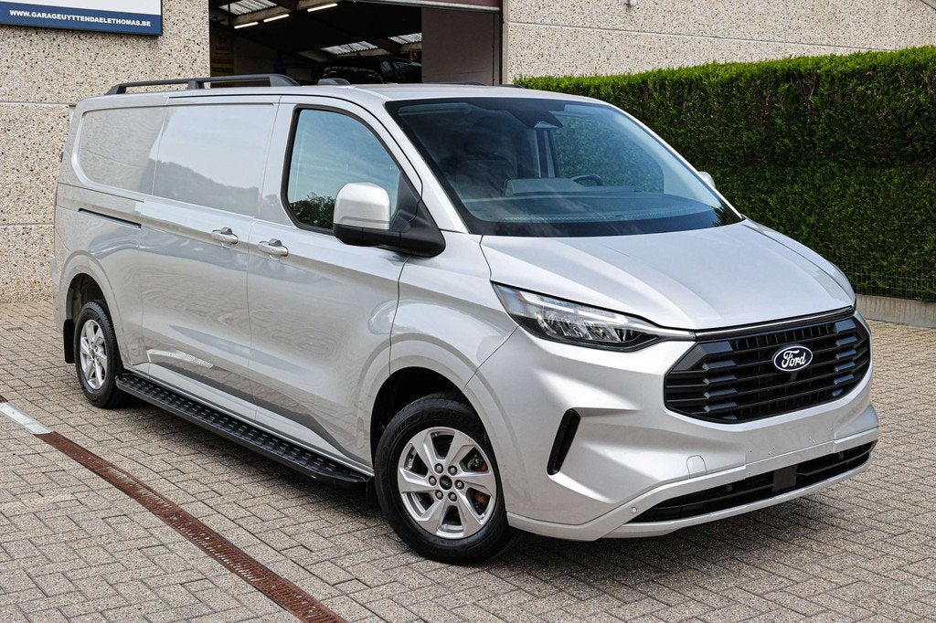 Ford Transit Custom VERLENGDE-VERSIE*ACHTERUITRIJCAMERA*3-ZI, Auto's, Stof, Gebruikt, 4 cilinders, Bedrijf