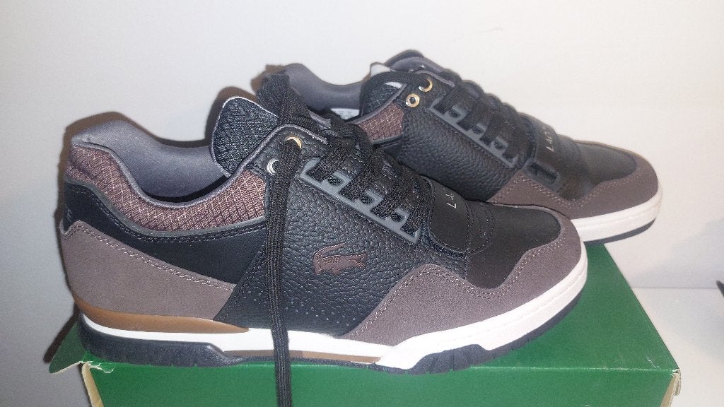 Chaussures Lacoste Missouri brunes, Enlèvement, Comme neuf, Brun