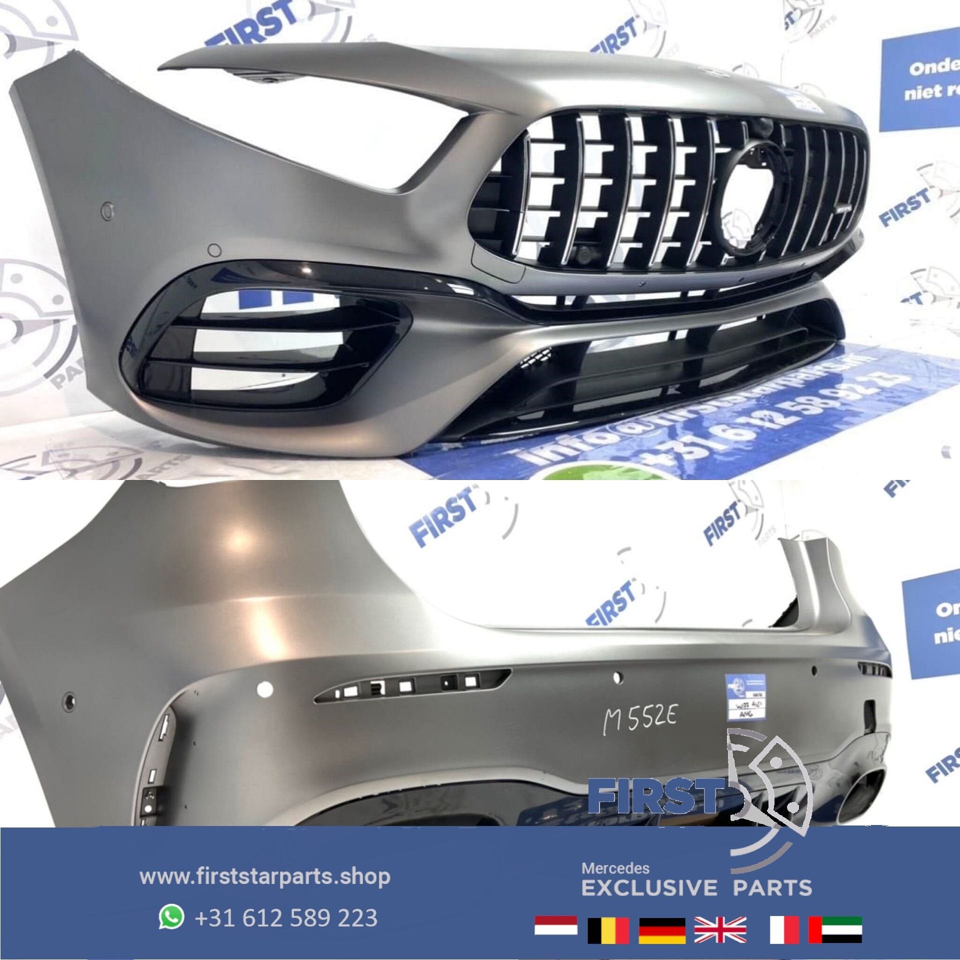 W177 A45 A45S AMG BODYKIT A KLASSE HATCHBACK 2018-2022 MAT G, Gebruikt, -, Ophalen of Verzenden, Bumper