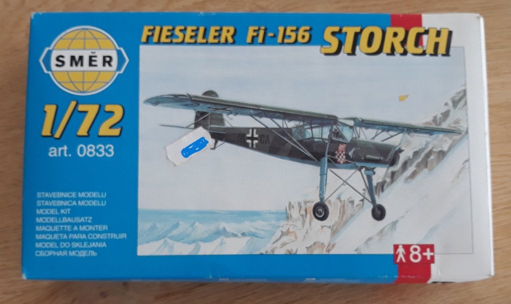 Fieseler Fi-156 Storch, Autres marques, Enlèvement ou Envoi, Comme neuf, 1:72 à 1:144