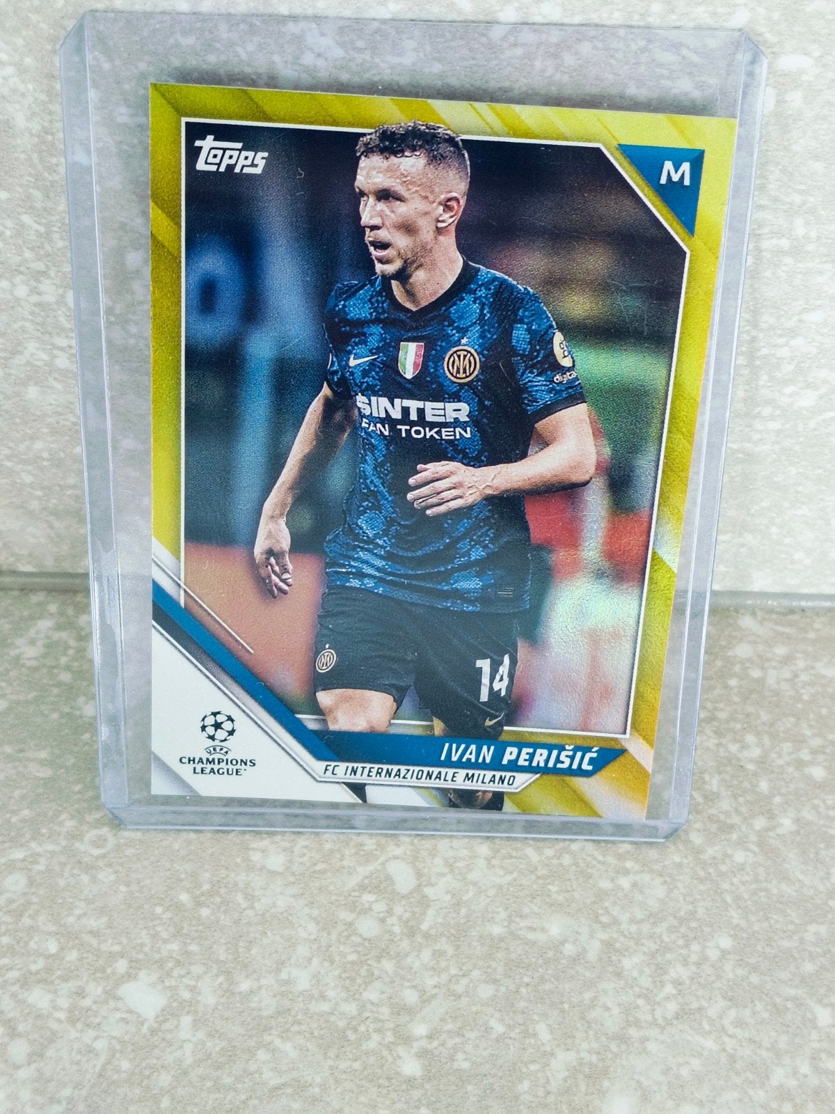 Topps CL 2021-2022 Ivan Peresic Inter Milan genummerd, Enlèvement ou Envoi