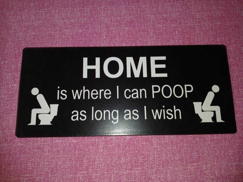 Poop wc bord, Huis en Inrichting, Ophalen of Verzenden