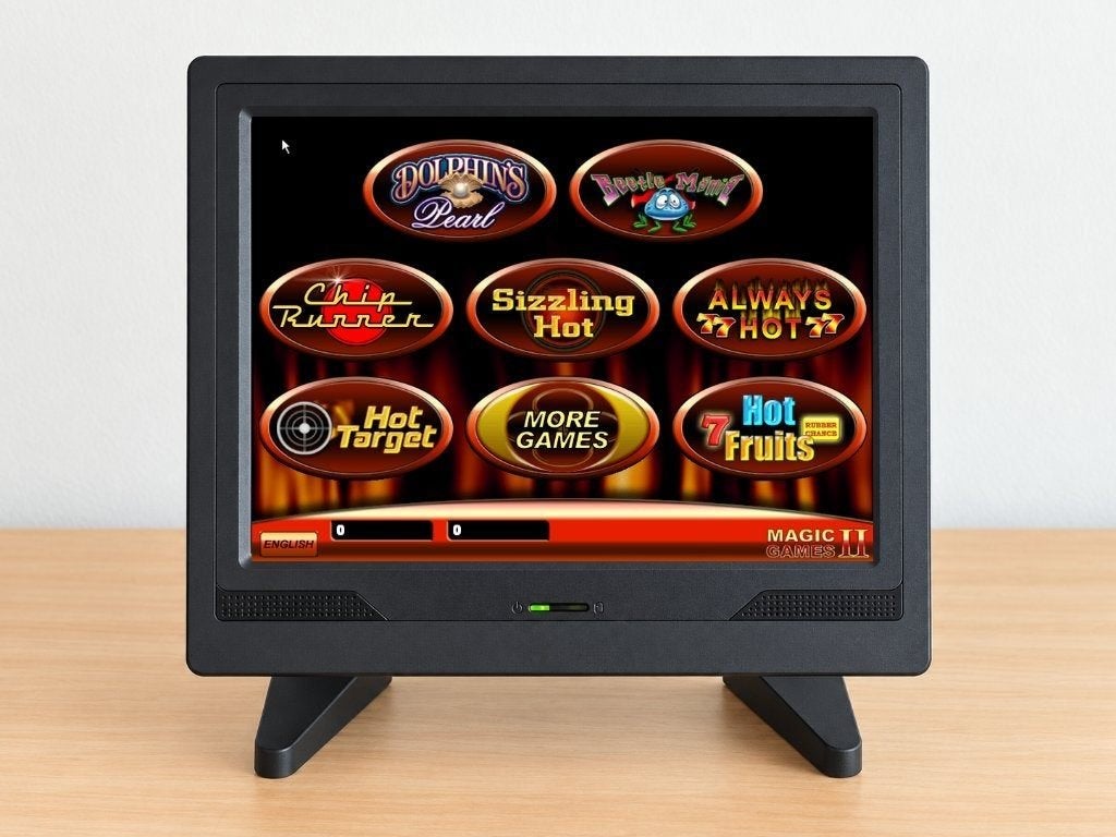 Fruitautomaat Magic - retro touchscreen speelautomaat, Florin, Enlèvement ou Envoi, Utilisé