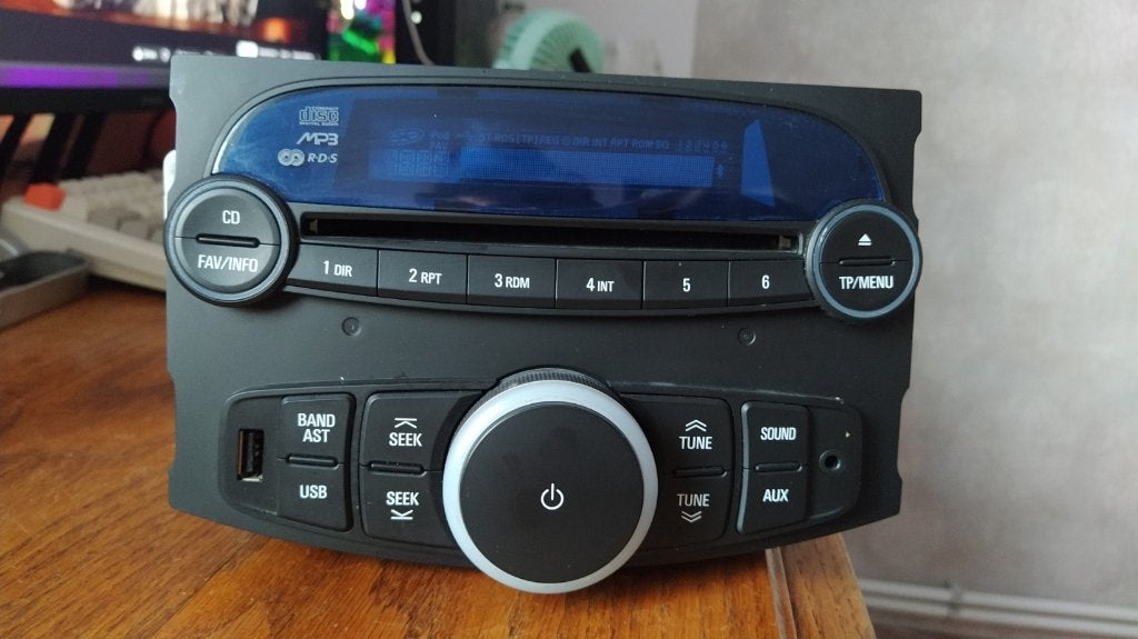 Originele Chevrolet Spark en Matiz autoradio, Auto diversen, Autoradio's, Ophalen of Verzenden, Gebruikt
