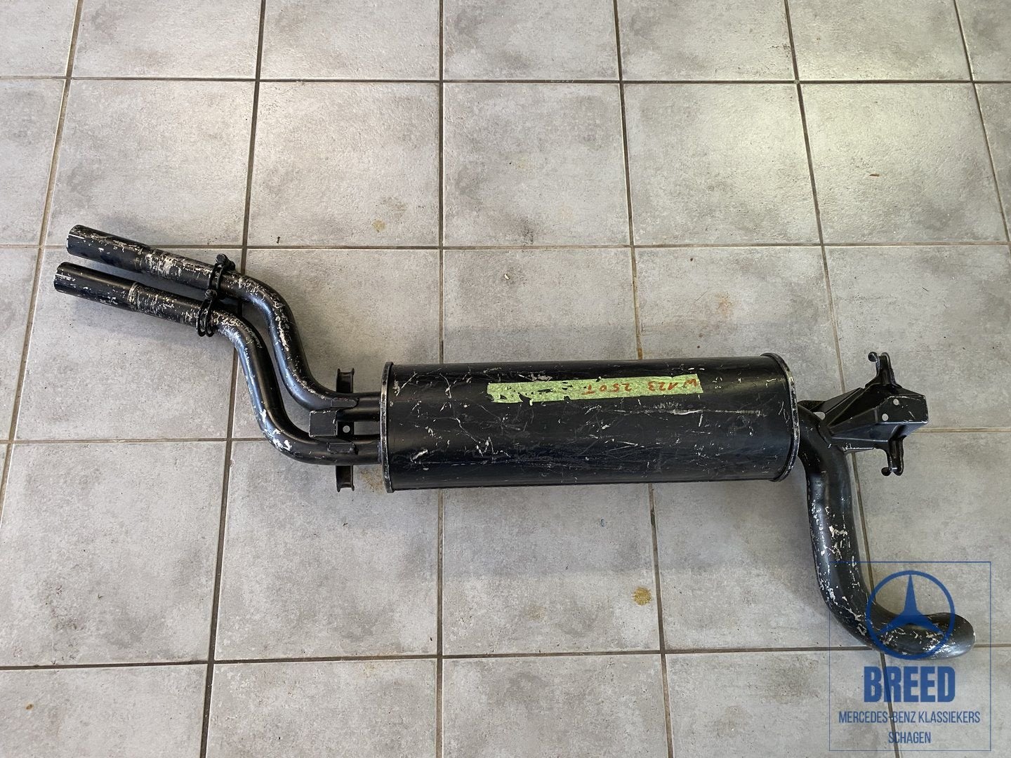 NOS einddemper voor Mercedes-Benz W123 S123 250T 280TE, Auto-onderdelen, Uitlaatsystemen, Ophalen, -, Nieuw, -