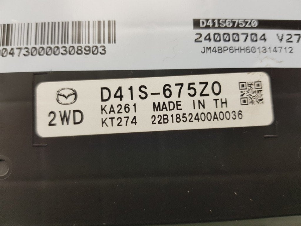 ORDINATEUR UNITE COMMANDE ELECTRONIQUE Mazda 3 Sport (BP), Hitdorfer Straße 73
51371  Leverkusen, DE, Mazda, Utilisé, Info@mazda.de