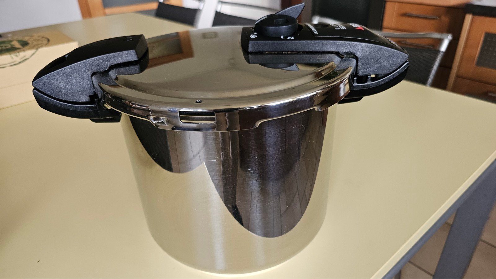 SEB auto cuiseur  inox, Maison & Meubles, Cuisine | Casseroles & Poêles, Enlèvement, Comme neuf, Inox, Casserole