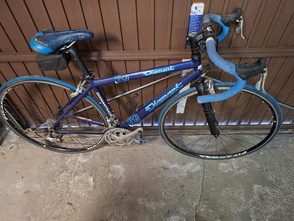 Dames koersfiets, Fietsen en Brommers, Gebruikt, 26 inch, 10 tot 15 versnellingen, Velgrem