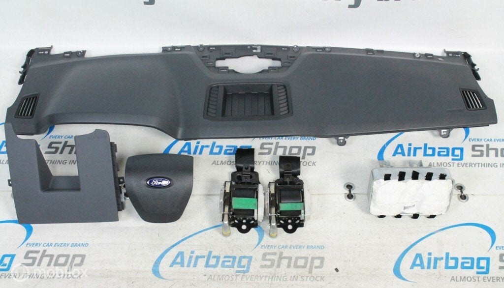 Airbag kit - Tableau de bord noir Ford Ranger (2011-2015), Gebruikt, Ophalen of Verzenden