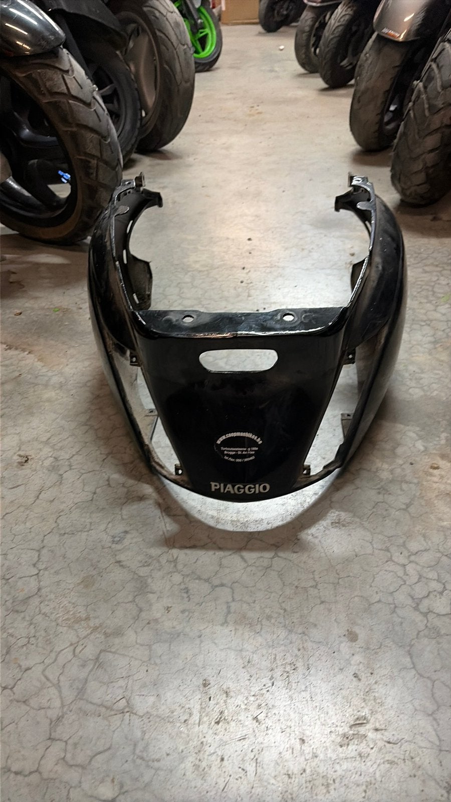 Originele Piaggio Zip SP Achterkap Zwart / Bilkap Set, Fietsen en Brommers, Ophalen, Gebruikt, Frame