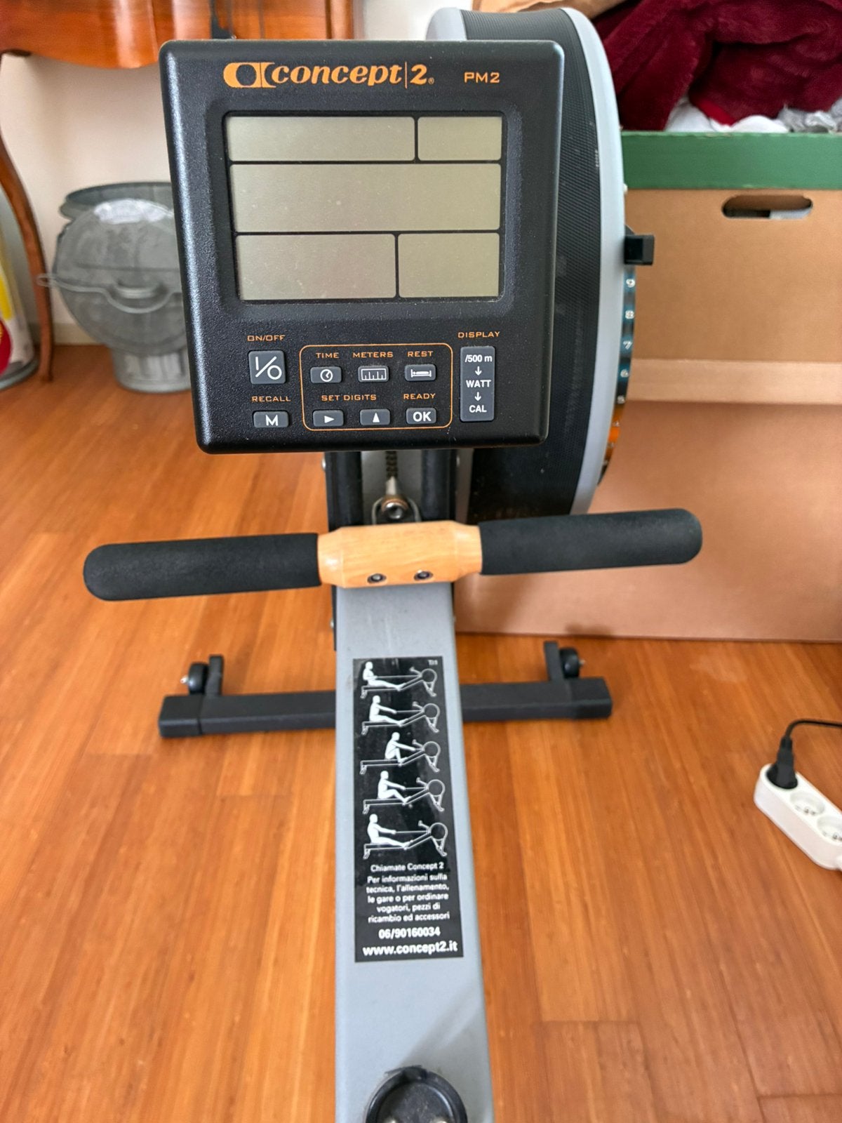 Concept 2 rowing machine, Sports & Fitness, Enlèvement, Comme neuf