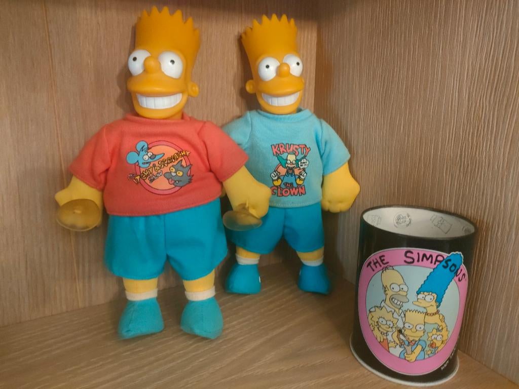 Bart Simpson collectie, Kinderen en Baby's, Speelgoed | Actiefiguren, Gebruikt, Ophalen of Verzenden