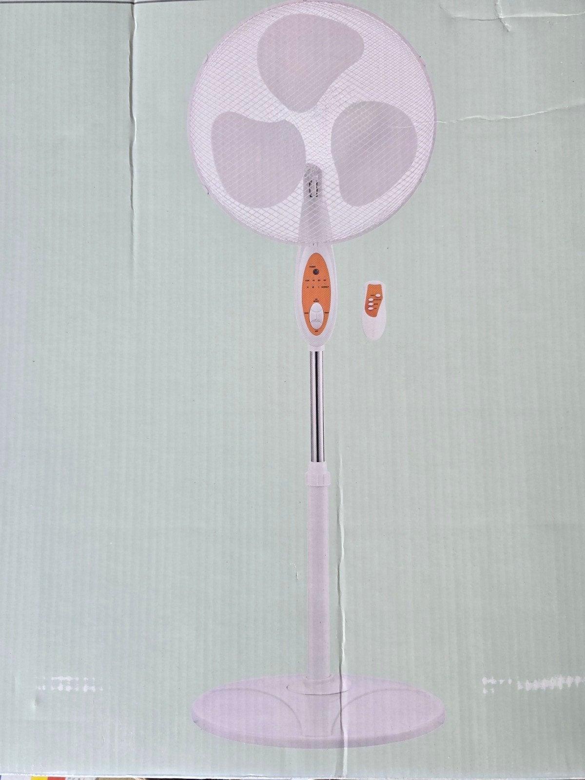 STAANDE VENTILATOR MET AFSTANDSBEDIENING 99 €, Electroménager, Ventilateurs, Enlèvement, Ventilateur avec télécommande