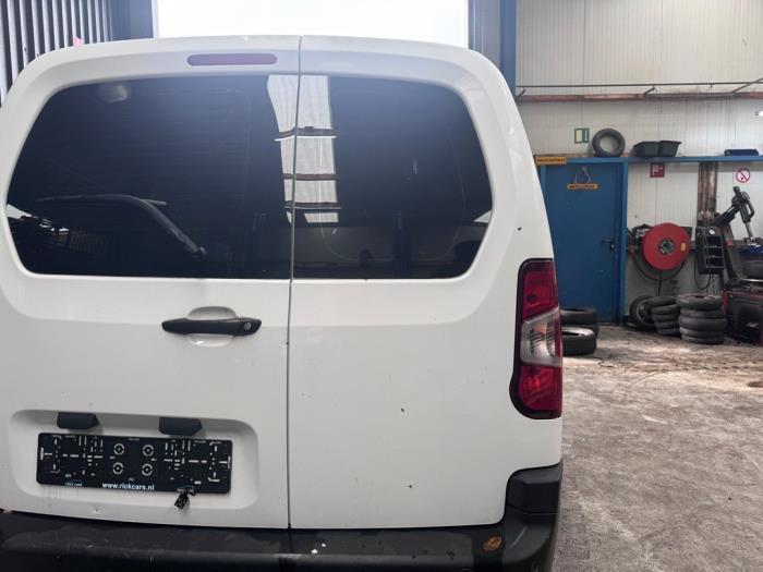 Portière arrière camionnette d'un Peugeot Partner (EWP), -, 3 mois de garantie, Utilisé, Porte