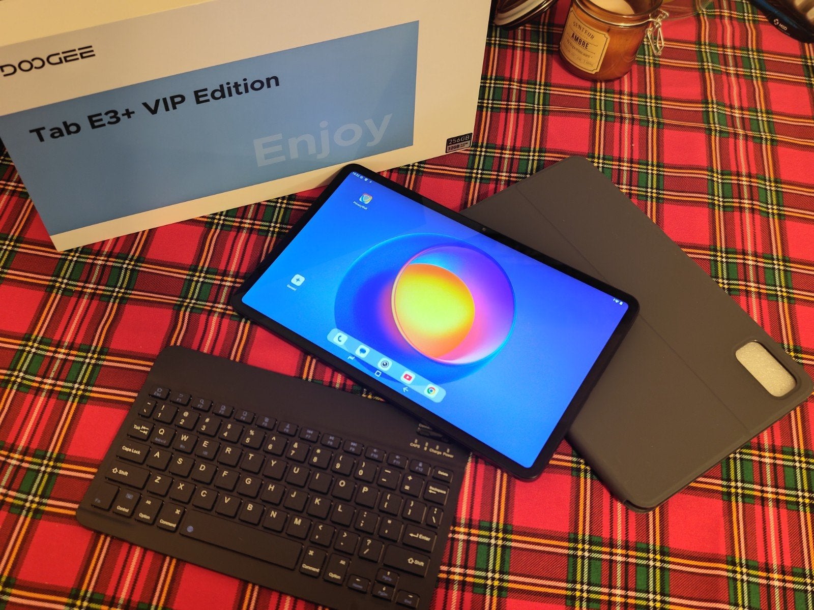 Android 15 12-inch tablet, 256 GB, toetsenbord, 4G/5G wifi, Computers en Software, Windows Tablets, 10 inch, Doogee, 32 GB, Tab E3+