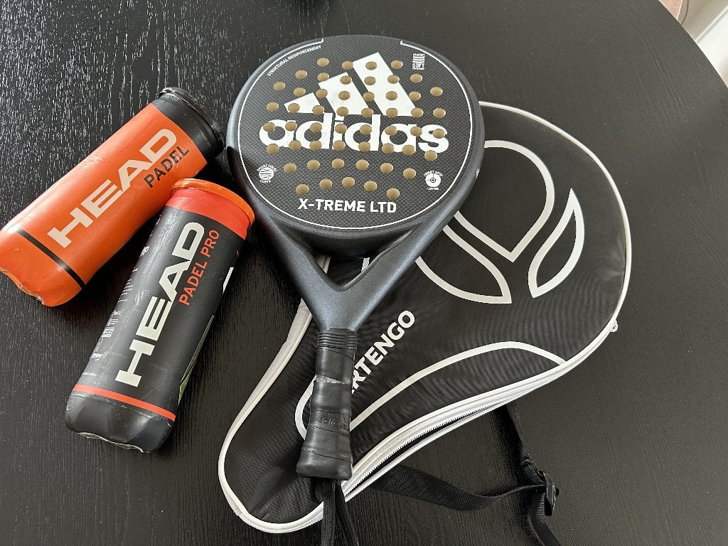 Padel racket - Adidas x-treme ltd, Enlèvement ou Envoi, Comme neuf, Raquette de padel