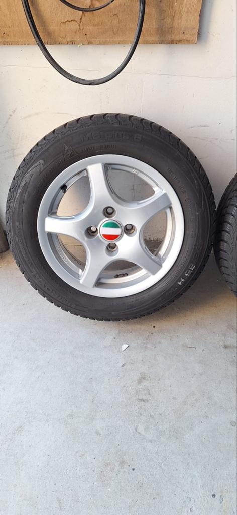 Te koop, banden/velgen voor Fiat 500., Ophalen, Band(en)