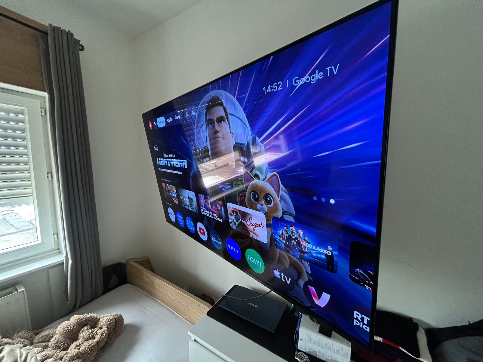 Sony Bravia XR OLED 55” – 120 Hz – Google TV, TV, Hi-fi & Vidéo, Télévisions, Comme neuf, OLED, Sony, 120 Hz, Enlèvement ou Envoi