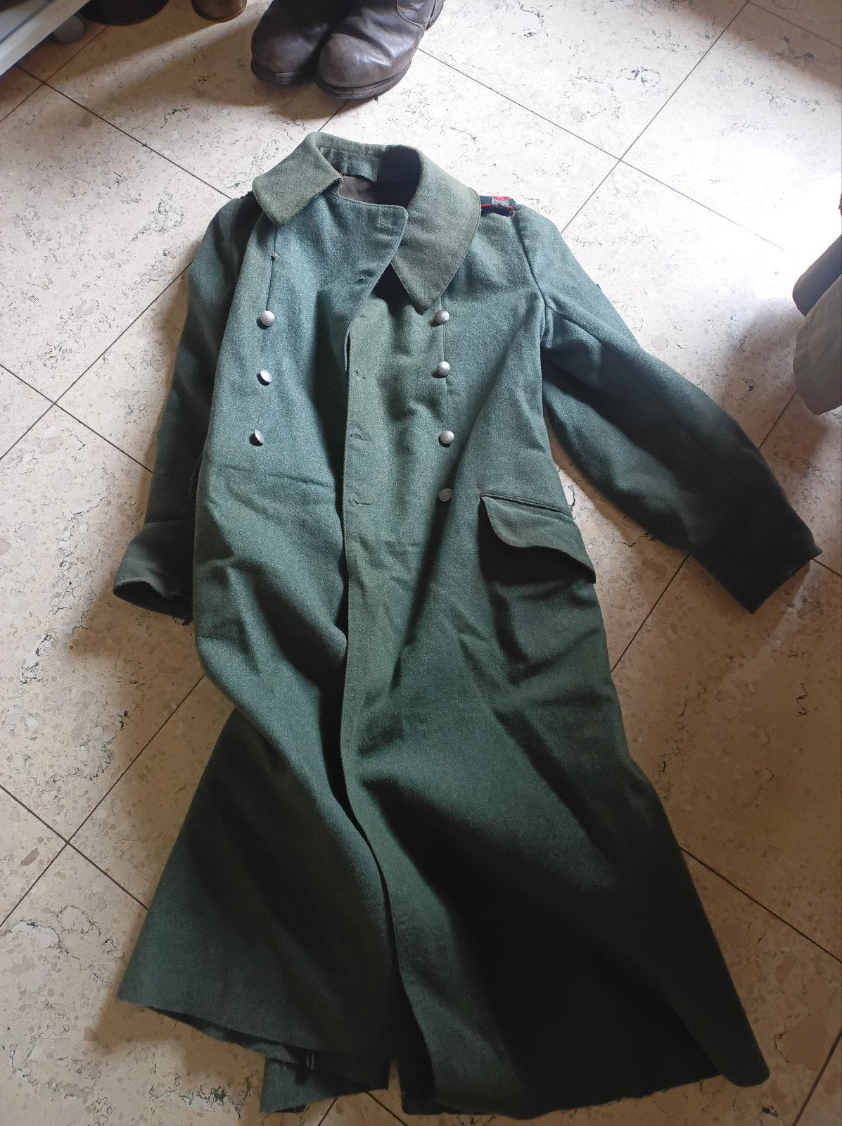 Duitse mantel WO2, Enlèvement