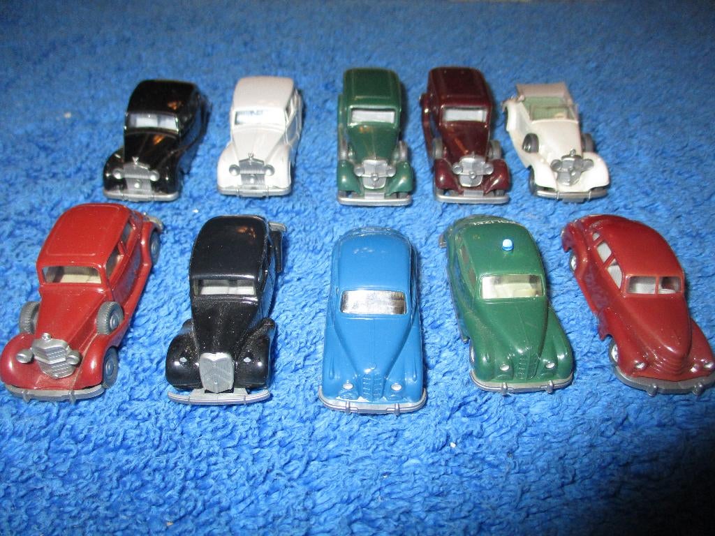 Wiking lot de 10 voitures HO pour Marklin (3), Enlèvement ou Envoi, Utilisé, Voiture, Wiking