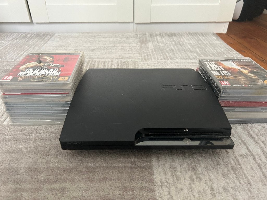 Sony Playstation 3 Slim avec jeux, Games en Spelcomputers, Ophalen, Zonder controller, 120 GB, Slim