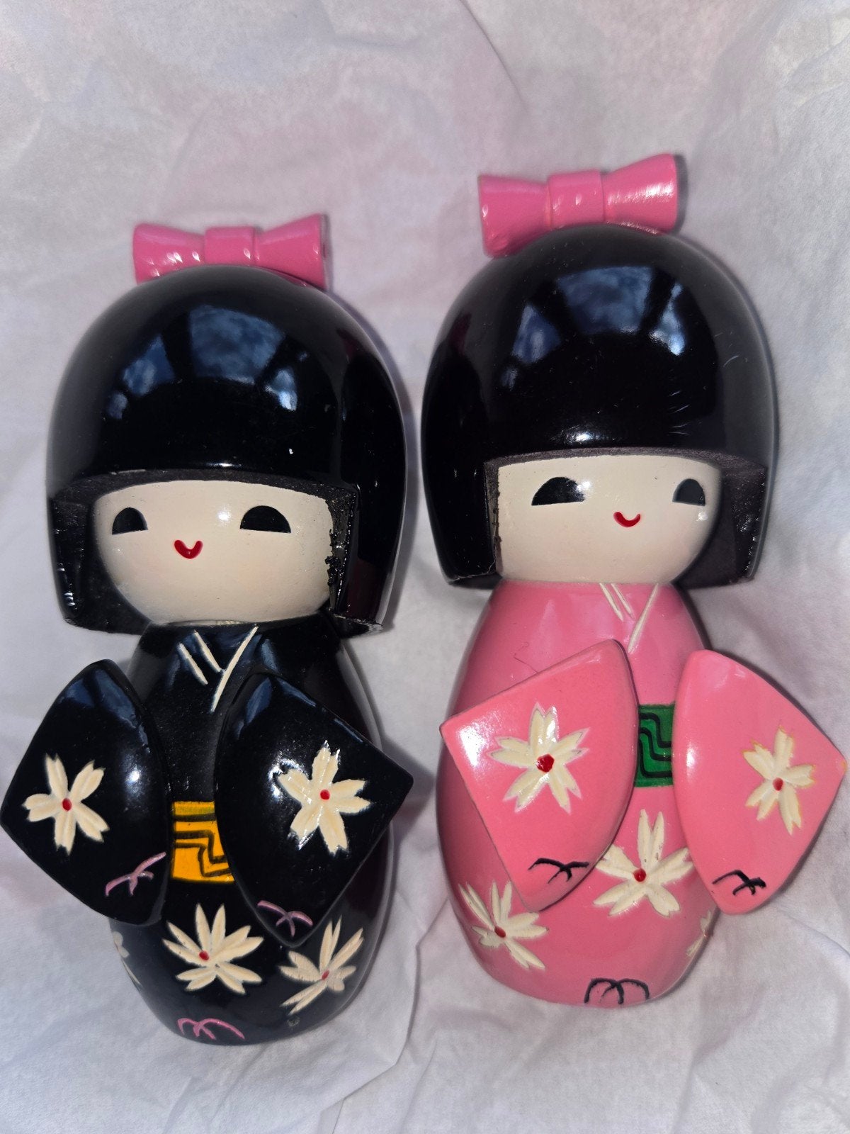 Japanse figuren, Ophalen
