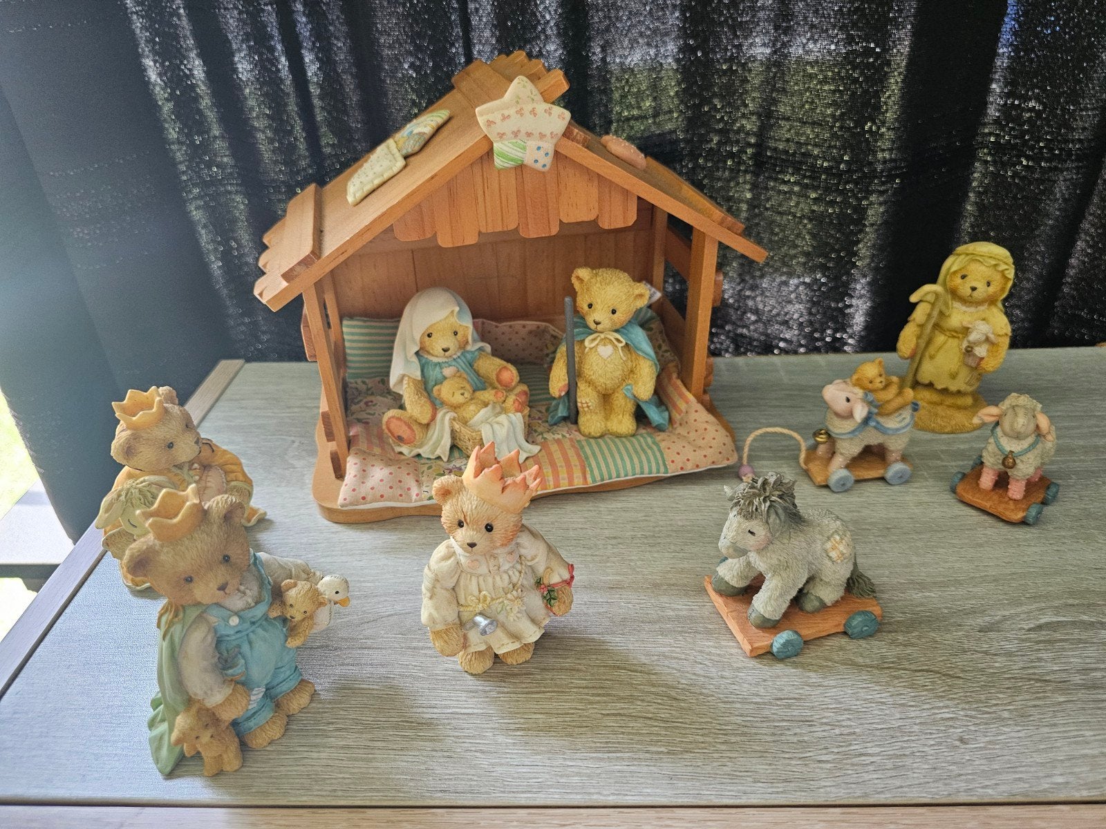 Cherished teddies kerst kerststal alles 100 Euro, Verzamelen, Ophalen