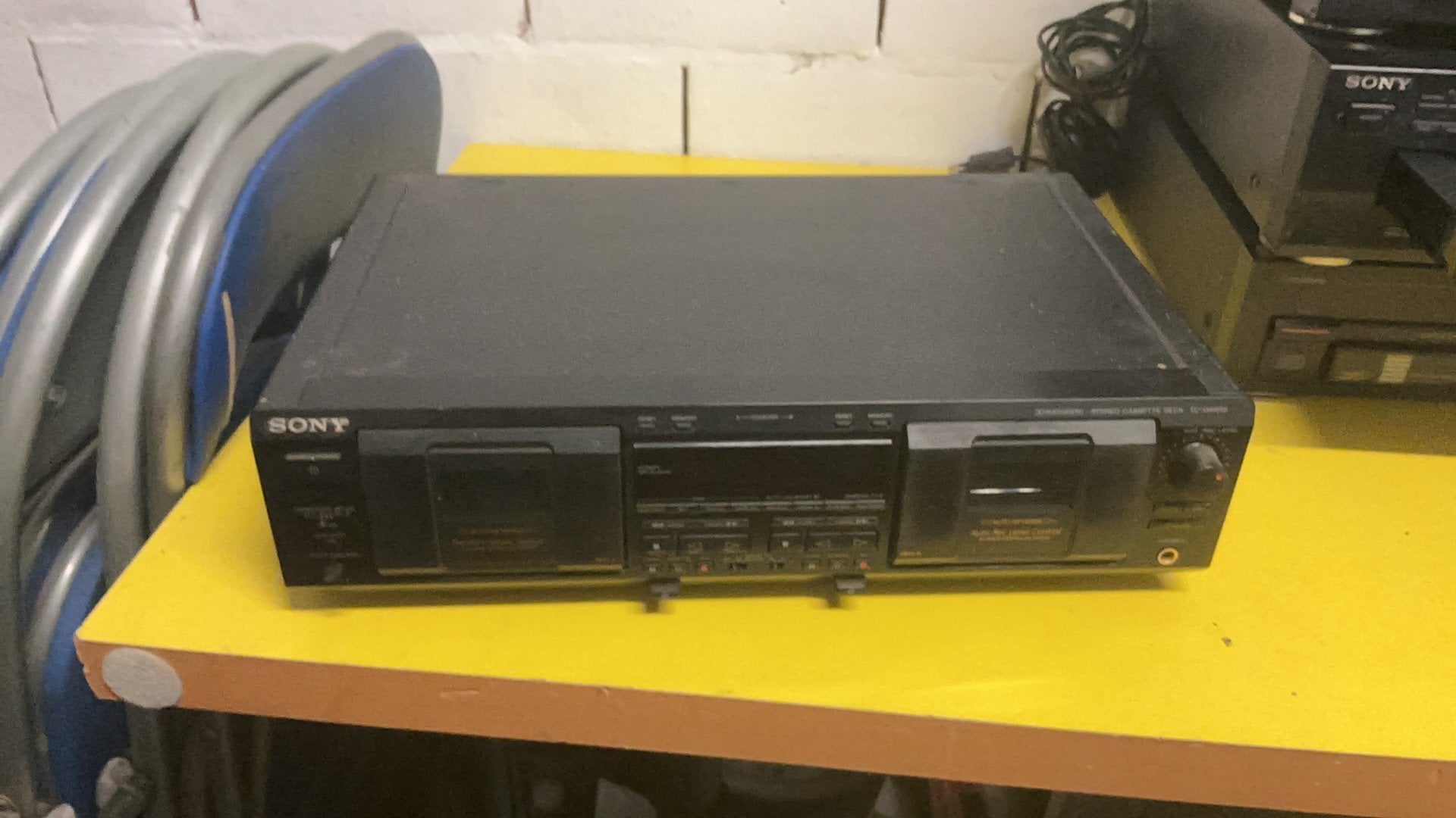 Sony tc we635, Enlèvement, Utilisé, Deck cassettes ou Lecteur-enregistreur de cassettes, Sony