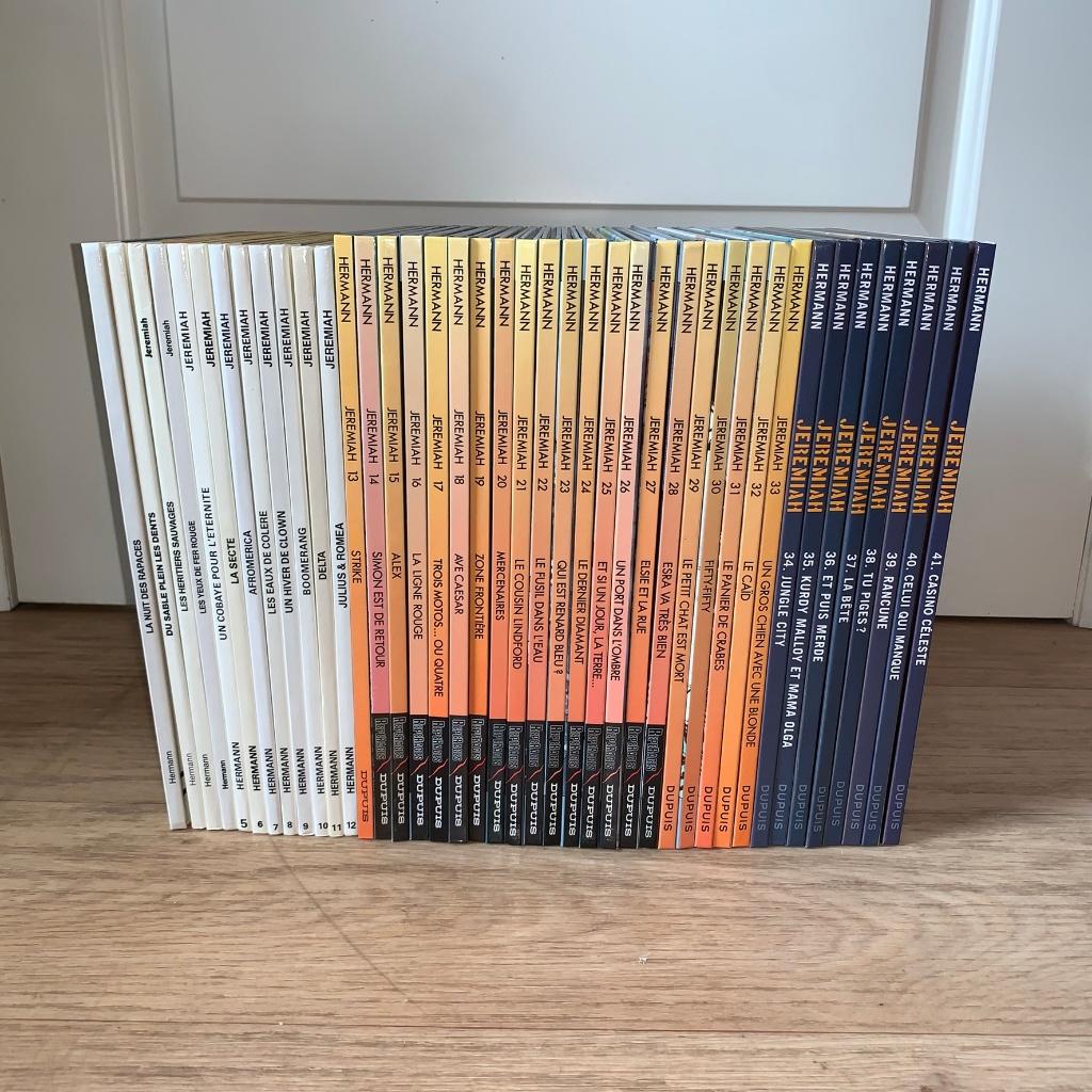 Collection INTÉGRALE Jeremiah (T1 à T41) Hermann, Livres, BD, Comme neuf, Série complète ou Série, Enlèvement