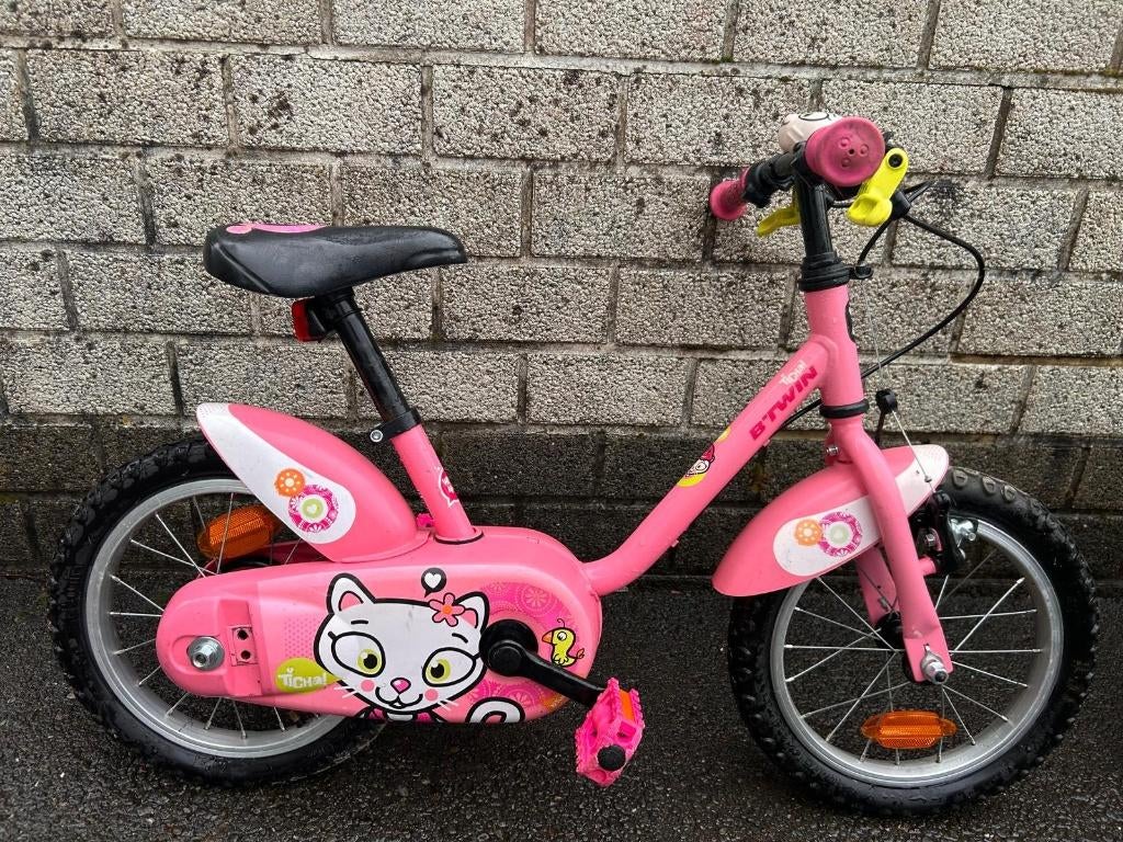 Velo Enfant 14 pouces, Frein sur jante, B’twin, Enlèvement, Utilisé