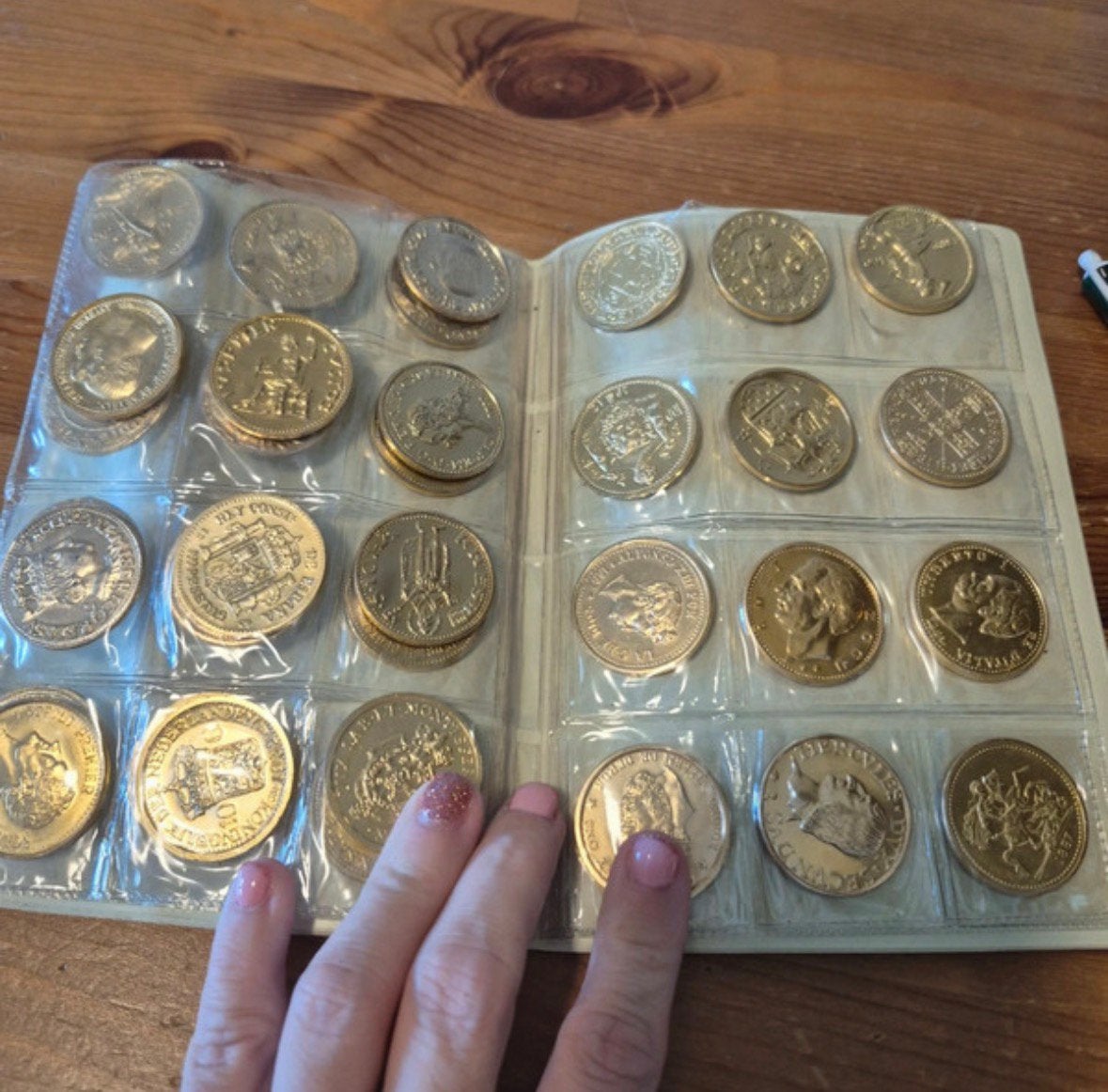 36 gouden replicas, Ophalen of Verzenden