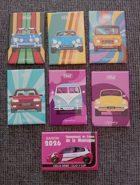 Lot de 7 magnets, Enlèvement ou Envoi, Neuf
