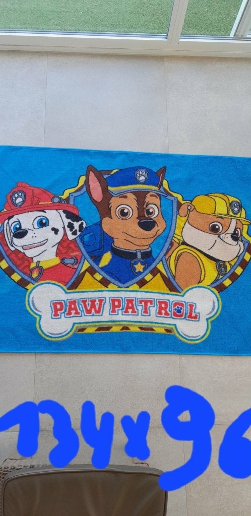 paw patrol tapijt, Kinderen en Baby's, Paw Patrol, Ophalen, Zo goed als nieuw