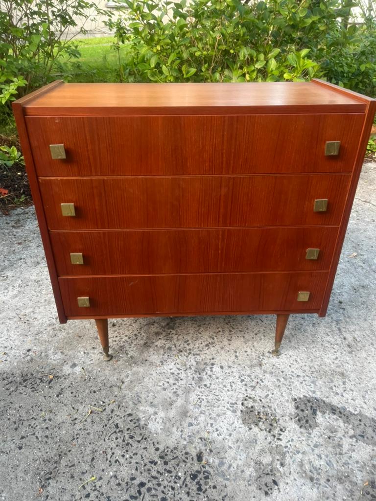 Midcentury design ladenkast, Antiek en Kunst, Kunst | Designobjecten, Ophalen