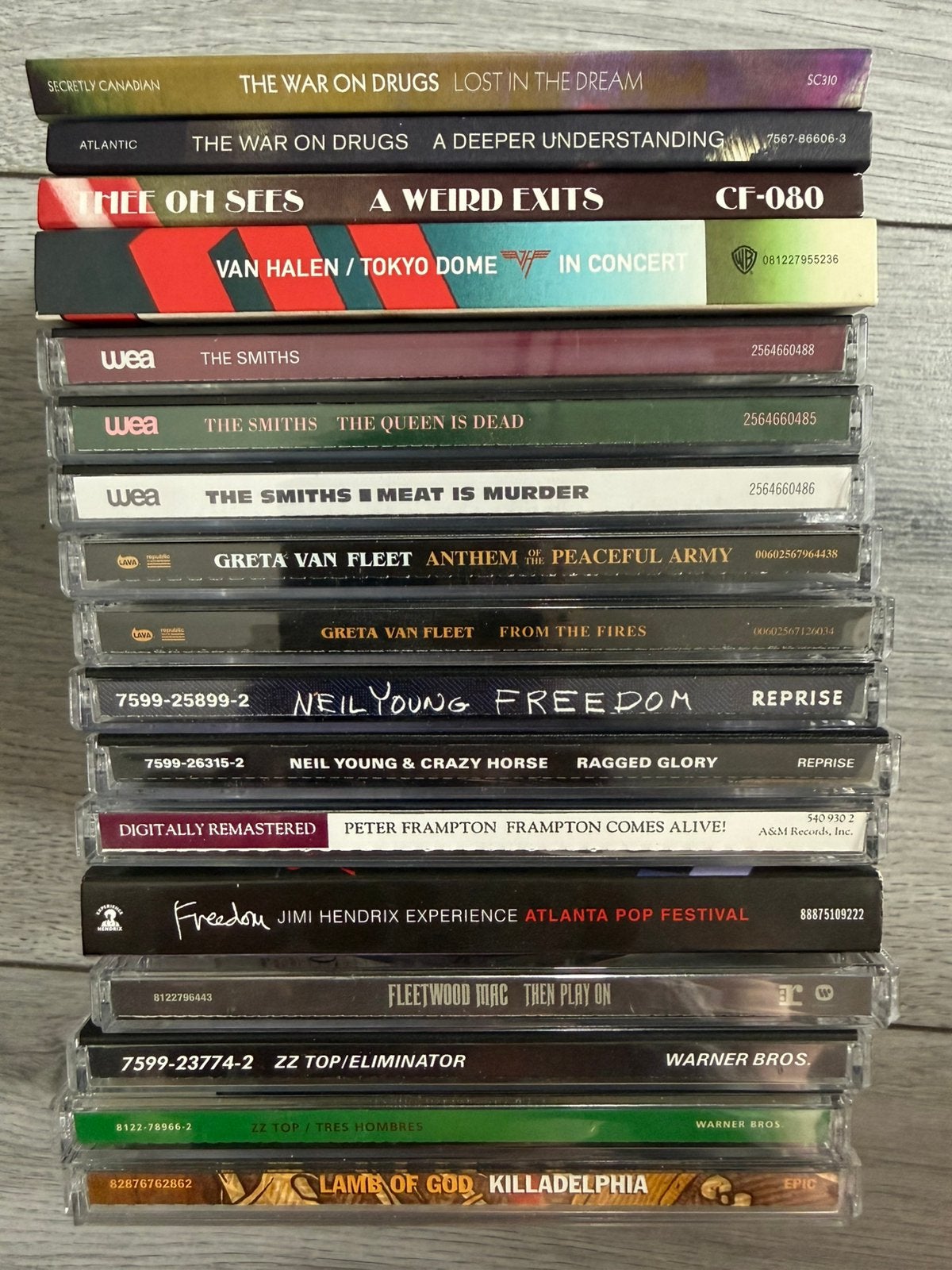 Lot cd’s rock, Cd's en Dvd's, Ophalen of Verzenden, Zo goed als nieuw