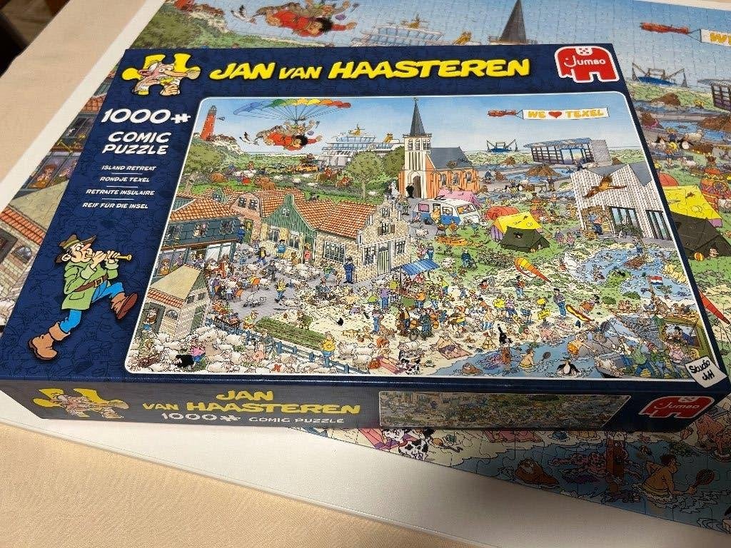 Puzzel Jan van Haasteren 1000 stukjes, Enlèvement ou Envoi, 500 à 1500 pièces, Comme neuf, Puzzle